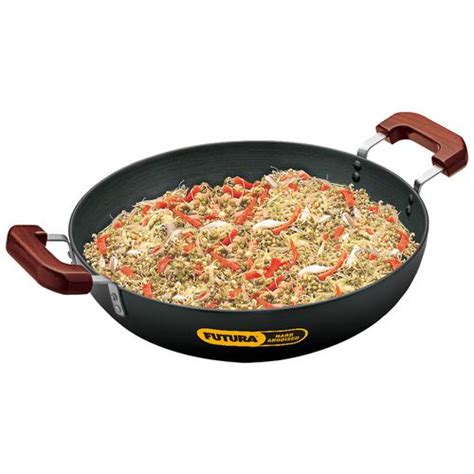 Buy Hawkins Futura Hard Anodised Aluminium Deep Fry Pan Kadhai Cm