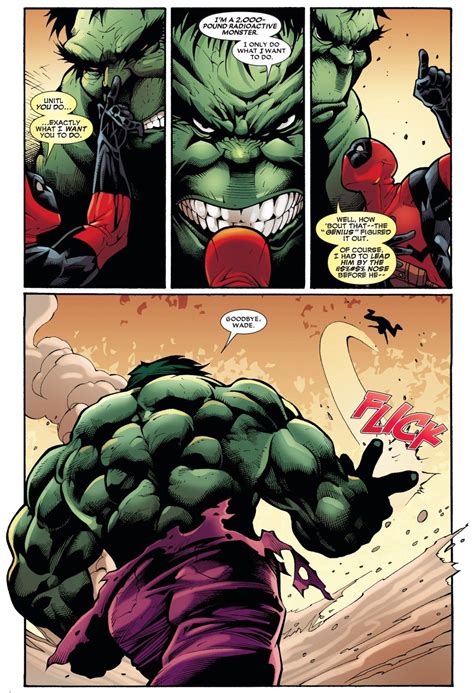 deadpool vs the hulk 4 | Hulk comic, Hulk, Deadpool