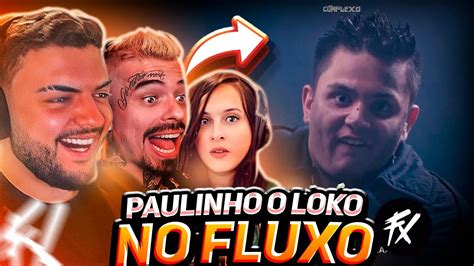 STREAMERS REAGINDO AO ANÚNCIO DO PAULIHO O LOKO NO FLUXO YouTube