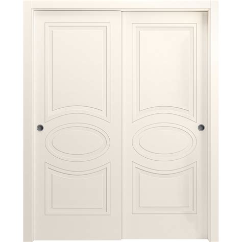 VDomDoors Paneled Wood Sliding Closet Doors | Wayfair