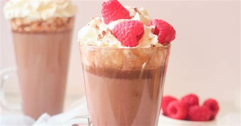 Easy Milk Chocolate Raspberry Hot Cocoa Recipe Mama Likes To Cook