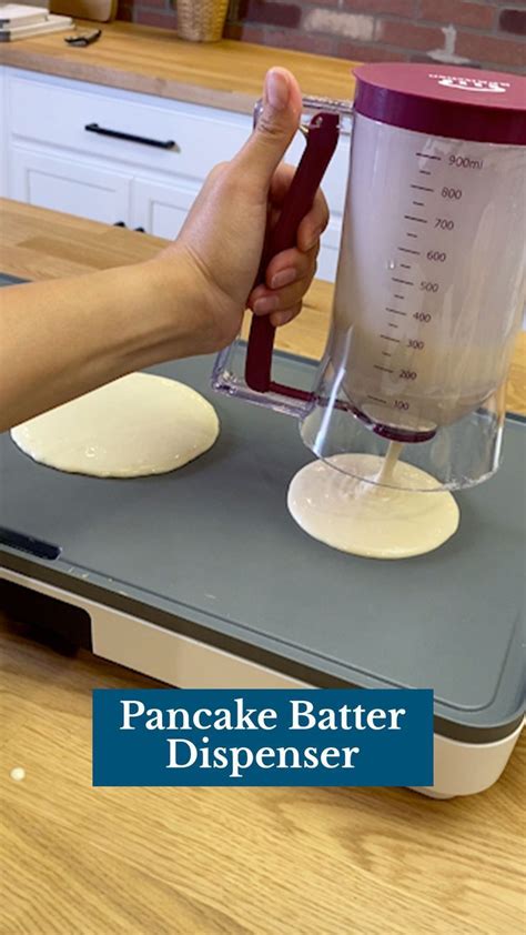 Kpkitchen Pancake Batter Dispenser Kitchen Must Have Tool For Perfect