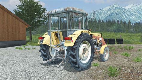 Ursus C Old With Frontloader Para Farming Simulator