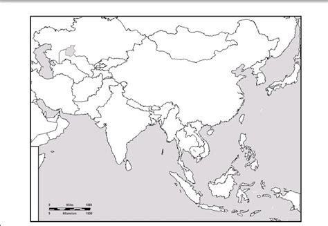 Map of Asia Landforms Diagram | Quizlet