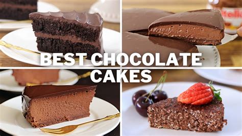 5 Best Chocolate Cakes Recipes YouTube