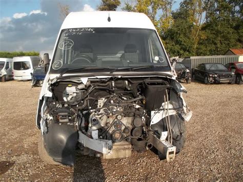 Mercedes Sprinter Salvage Vehicle White