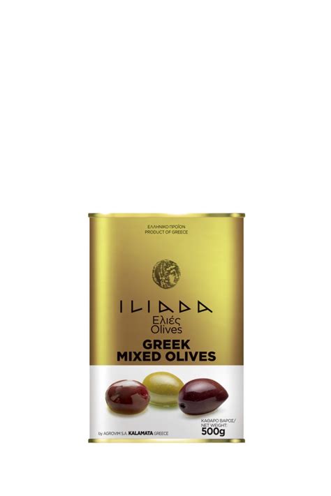 Iliada Greek Mixed Olives Agrovim