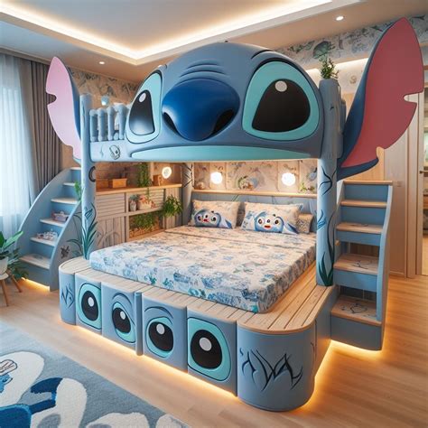 Stitch Inspired Bed Creative Ideas And Inspiration For Your Kid S