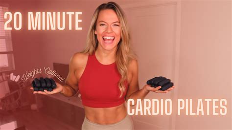 20 Minute Cardio Pilates Workout Bala Bangles Or Ankle Weight