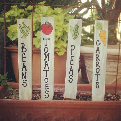 Garden Markers Garden Stakes Plant Markers Plant Stakes Vegetable