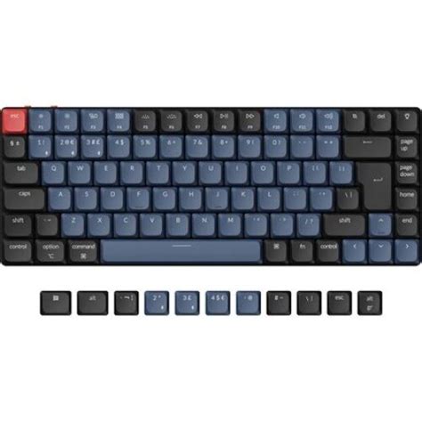Механична клавиатура Gaming Keychron K Pro QMK VIA RGB Red Gateron Hot Swap K P H eMAG bg