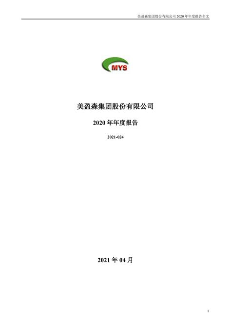 美盈森：2020年年度报告 洞见研报 行业报告