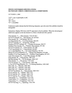 Fillable Online Loc Chronological Subdivisions Loc Fax Email Print