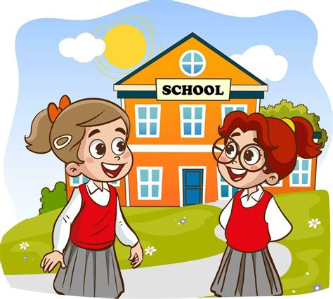 vector illustration of school children 34203351 Vector Art at Vecteezy