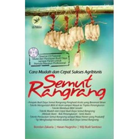 Jual Buku Cara Mudah Dan Cepat Sukses Agribisnis Semut Rangrang Cd Full