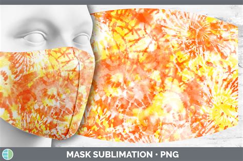 Tie Dye Mask Sublimation Bundle Face Mask Designs By Enliven Designs