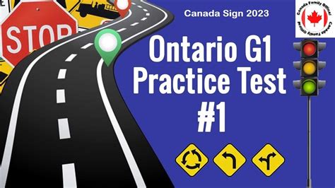 G1 Test Practice Ontario 2023 Ontario G1 Signs Test G1 Test Hindi