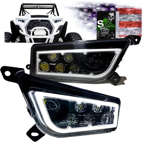 Amazon Slk Lights Rzr Led Headlight Compatible With Polaris