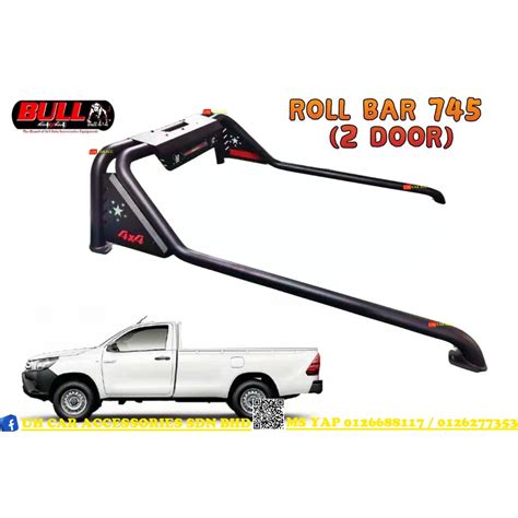 Toyota Hilux Vigo Revo Rocco Rogue Single Cab Door Sport Sroll Bar