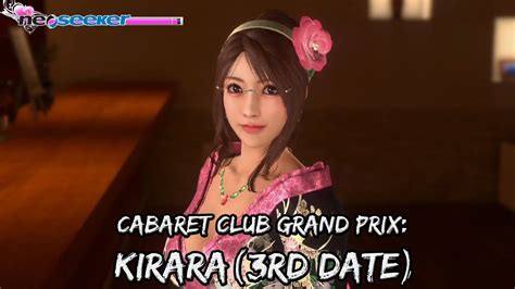 Yakuza Kiwami 2 Cabaret Club Grand Prix Kirara 3rd Date Youtube