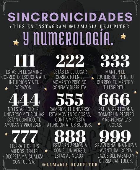 Numerología Numerología Frases Espirituales Palabras De Inspiración