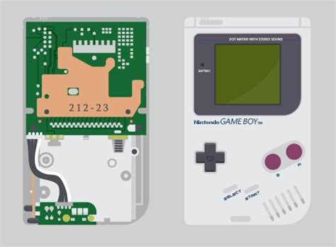 Download Free Flat Game Boy Vector Free Vector Misc