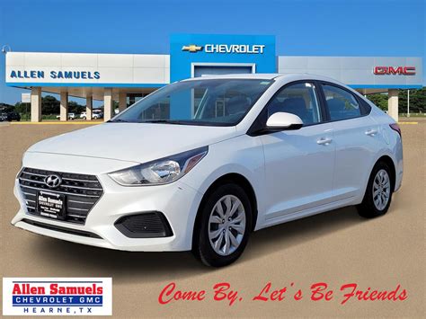 Pre Owned Hyundai Accent Se Dr Car In Hutchinson P Allen