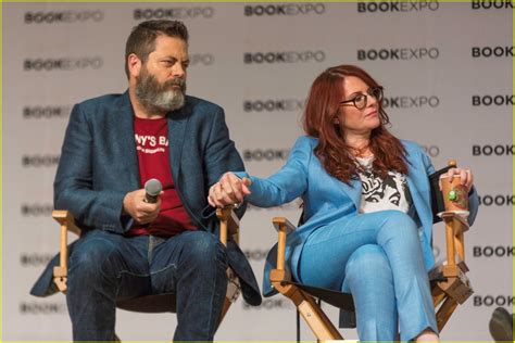 Megan Mulllally & Nick Offerman Preview Their Book Coming This Fall ...