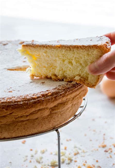 Italian Sponge Cake : Italian Recipe Book