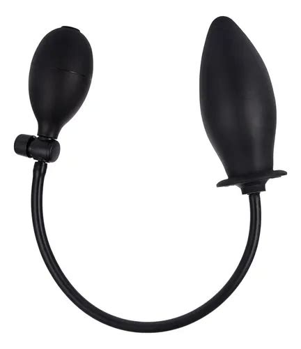 Plug Anal Inflable Dilatador Extremo Consolador De Ano Negro MercadoLibre