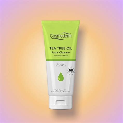 Cosmoderm Tea Tree Oil Oil Control Facial Cleanser With Vitamin E 125ml