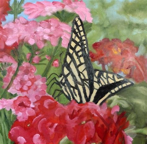 Butterfly Garden Red Raven Art Company