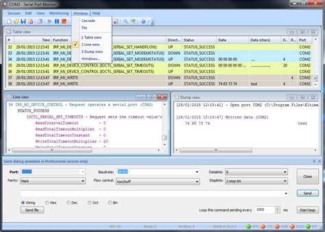 Serial Port Monitor - Serial Monitor - RS232 port sniffer & analyzer