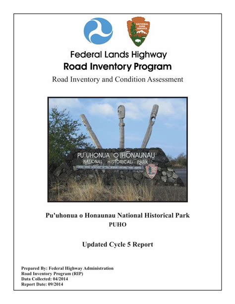 Pdf Road Inventory And Condition Assessment€¦ · Used By Fhwa Is The