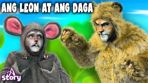 Ang Leon At Ang Daga Kwentong Pambata Filipino A Story Filipino Youtube