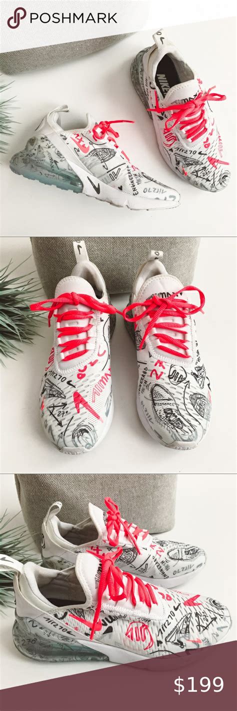 Nike Air Max 270 Custom Scribble Sneakers | Nike air max 270, Sneakers ...