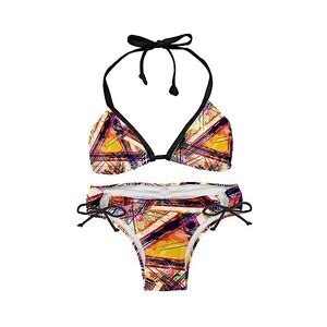 Suojapuku Bikini Da Donna Costume Da Bagno A Due Pezzi Graffiti