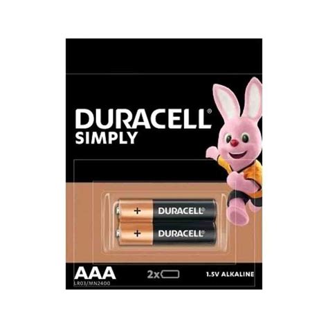 Set 2 Buc Baterii Duracell Simply Alkaline LR03 AAA 1 5V EMAG Ro