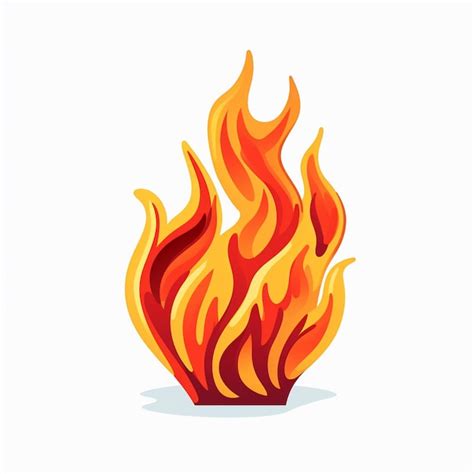 Premium Vector Fire Hot Heat Flame Burn Illustration Bonfire Vector Light Energy Effect