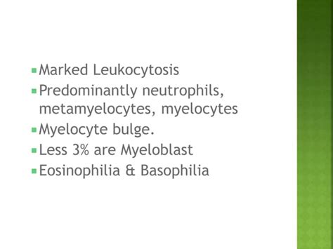 leukemoid reaction and leukemia