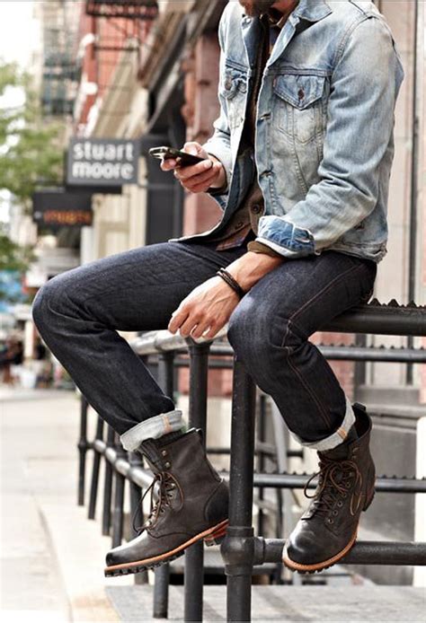 𝖔𝖚𝖙𝖋𝖎𝖙 Mens winter fashion Hipster mens fashion Mens boots fashion