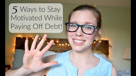 5 Ways To Stay Motivated While Paying Off Debt Life With Sarah