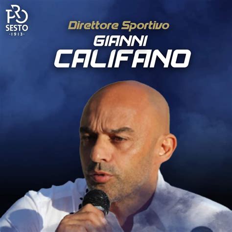 Gianni Califano è il nuovo direttore sportivo della Pro Sesto Sesto