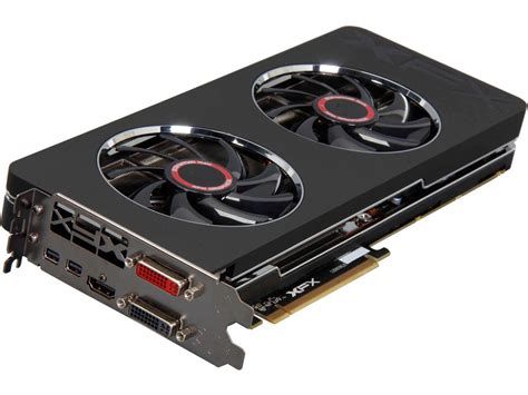 Xfx Radeon R9 280x Black Double Dissipation Edition Video Card R9 280x