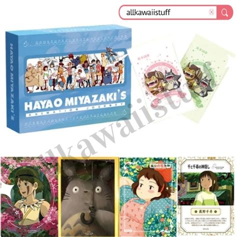 Jual GHIBLI MUSEUM LICENSED Kartu Koleksi Hayao Miyazaki Holo Rare