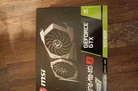 Видеокарта MSI GTX 1650 Super Gaming X 4gb | Festima.Ru - Мониторинг ...