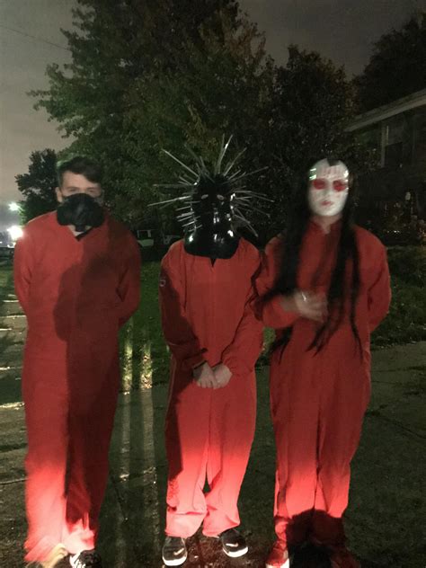 Me And My Friends Scuffed Slipknot Costumes For Halloween Rslipknot