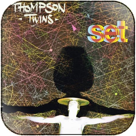 Thompson Twins Set Album Cover Sticker