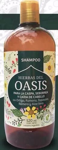 Shampoo Para Caspa Seborrea Y Caida Hierbas Del Oasis Mercadolibre