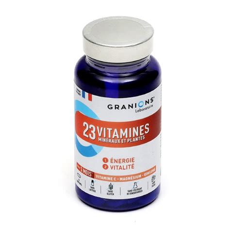 Granions Vitamines Min Raux Et Plantes Comprim S Energie